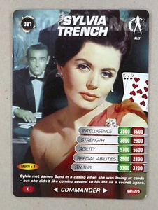1 x 007 Spy card # 081 Sylvia Trench - Eunice Gayson - Picture 1 of 3