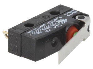 DC3C-A1LB  Microswitch SNAP ACTION; SPDT; 0.1A/250VAC; ON-(ON); Pos: 2; IP67  - Picture 1 of 1