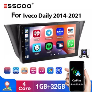 9" Android 14 32GB Apple Carplay Car Stereo For Iveco Daily 2014-2024 GPS+Camera - Picture 1 of 12