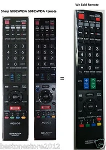 Nuovo GB005WJSA GB105WJSA telecomando sostituito per TV Sharp LC-60LE845U LC-60C7450U - Foto 1 di 3