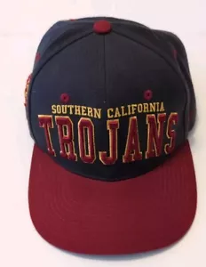 USC Trojans Hat Cap Snapback Adult College NCAA Zephyr Trojan Mascot CLEAN - Picture 1 of 7