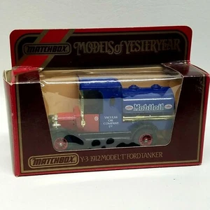 Matchbox Models of Yesteryear 1912 MODEL 'T' FORD TANKER, Mobiloil, Y-3, 1:35 - Picture 1 of 3