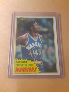 1981/82 Topps #74 West PURVIS SHORT Golden State Warriors Basketball Card, (NM) - Picture 1 of 2
