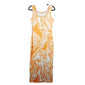 Women Summer Tank Dress Maxi Size MEDIUM(8-10) Pullover Sleeveless - Picture 1 of 11