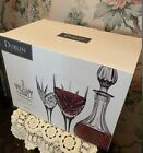 Godinger Crystal Wine Decanter & Four Wine Glasses; 5-Piece Set; New In Box