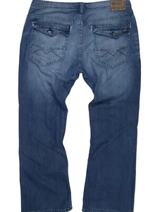 BUFFALO DAVID BITTON VTG King Boot Cut Jeans 40 x 30 Slim Lightweight Pattentasche - Bild 1 von 15