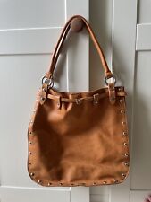 Maurizio Taiuti Leather Tan Handbag