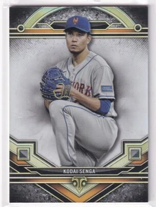 2024 Topps MLB Baseball Triple Threads No. 102 Kodai Senga - Bild 1 von 2