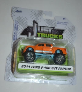 JADA 2023 JUST LKW - 2011 FORD F-150 SVT RAPTOR ORANGE WAVE 37 - Bild 1 von 4