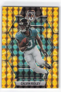 2023 Panini Mosaic Calvin Ridley Reactive Yellow Prizm Jaguars #104 - Picture 1 of 2