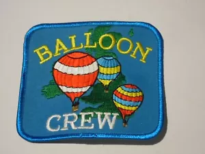 Balloon Crew cloth sew on patch embroidered 10cm x 9cm RAF AIR DISPLAY - Picture 1 of 3