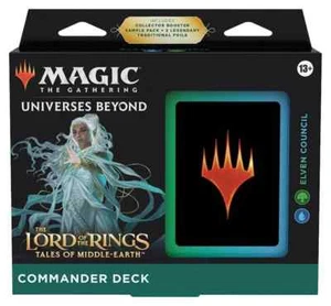 MTG Lord of the Rings Tales of Middle Earth Commander Deck Elven Council - Picture 1 of 1