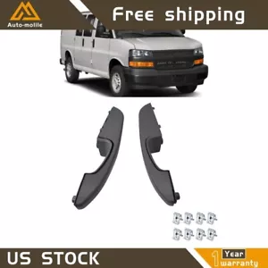 For Chevrolet Express 2003-2018 Van Savana Inside Pull Door Handle Armrest Pair - Picture 1 of 10