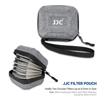 10 Pockets Camera Lens Filter Pouch Case Bag Holder for UV CPL ND Filter 25-67mm - Image 1 of 4