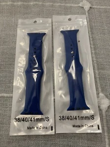 Silicone Watch Bands 38mm 40mm Replacement Available For Watch 4/3/2/1 SE Unisex - Picture 1 of 1
