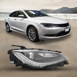 For 2015-2016 Chrysler 200 Xenon/HID Headlight Headlamp w/LED DRL Passenger Side - Picture 1 of 16