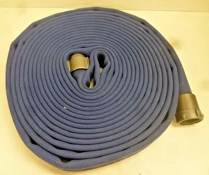 NEW! JAFLINE Attack Line Fire Hose, 50 Ft. L, Blue, Hd G52H15HDB50N - Picture 1 of 3