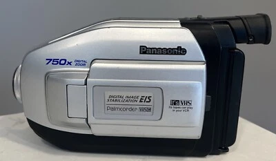 Panasonic PalmCorder PV-L454D VHS-C Video Camera Camcorder - Parts Only - Image 1 of 4