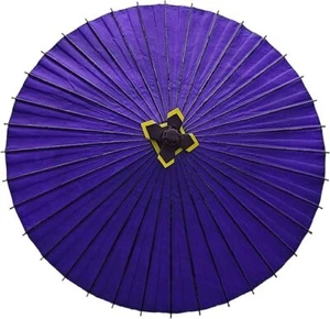YAMAMOTOTAKIZAYIKUYA Japanese Umbrella for Cultural Festivals Color Purple - Picture 1 of 8