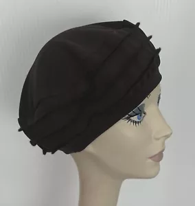 NWT! IMAGA Designer BERET Hat BLACK • Packable - Picture 1 of 2