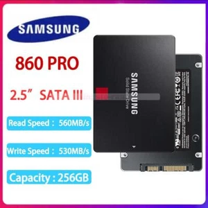 2,5" SAMSUNG 250GB SSD 860 PRO SATA III Interne Solid State Laufwerk für Laptop - Bild 1 von 6