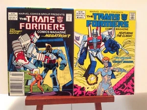 The Transformers Comics Magazine Digest #4 #5 1987 High Grade Set (E) - Picture 1 of 4