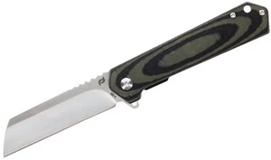 SCH1159291 Schrade Lateral AUS-8 Satin Black/Green G10/Stainless Handles IKBS - Bild 1 von 5