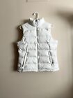 North Face White Nuptse 2 Puffer Vest (Women's Medium)
