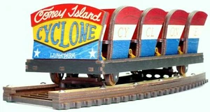 Coney Island Cyclone Roller Coaster Model ~ Laser engraved and cut - Picture 1 of 12