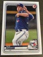 Nate Pearson 2020 Bowman Card #BP124 Toronto Blue Jays Rookie Prospect 🔥🔥🔥