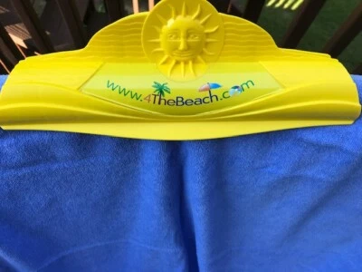 4 THE BEACH Deluxe Beach Towel Holder Chair Clip for the Beach or Pool - NEW!