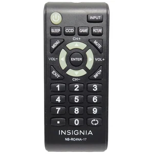 Insignia NS-RC4NA-17 Pre-Owned Factory Original TV Remote Control - Picture 1 of 6