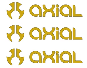 AXIAL  DIE-CUT   Decal   Sticker  ( 3 PCS )    Offroad   RC   NEW - Picture 1 of 12