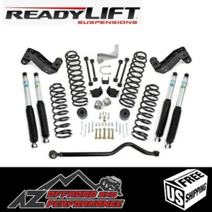 ReadyLift 4" Coil Spring Kit for 2007-2018 Jeep Wrangler JK 69-6404 - Foto 1 di 3