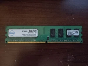 Dell 2 GB DDR2 MEMORY SDRAM 800MHz PC2-6400 SNPYG410C/2G - Picture 1 of 1