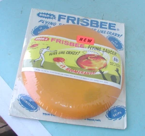 1959 Wham-O Frisbee Flying Saucer Unused In Wrapper - Bild 1 von 2