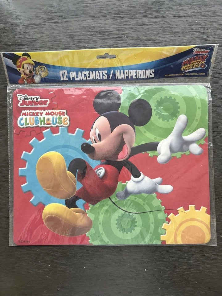 Disney Junior Mickey Mouse Clubhouse Birthday Placemats 12 Ct & 6Ct Balloons - Image 1 of 1