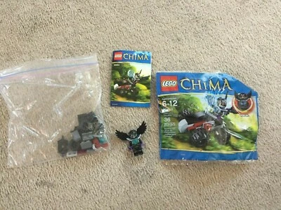 LEGO- LEGENDS OF CHIMA- RAZCAL'S DOUBLE CROSS- 30254 100% COMPLETE- - Image 1 of 4