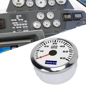 ˘85mm Car Tacho Meter Low Power Dissipation With Red Pointer For Automobiles - Picture 1 of 12