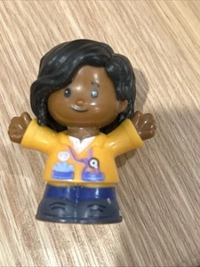 Fisher Price Little People Doctor African American Rescue Orange EUC - Picture 1 of 3