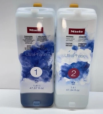 Miele Ultra Phase 1 & 2 Detergent 2-Component for Whites & Colors - Image 1 of 3