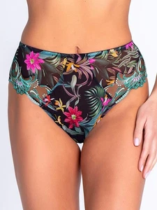LISE CHARMEL CULOTTE HAUTE TAILLE 5 MODELE FLEURS ETOILES REF ACH0396 - Picture 1 of 6