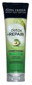 John Frieda Detox + Acondicionador Reparador para Cabello Seco, Estrés y Dañado 8.45 OZ - Imagen 1 de 4