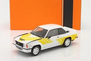 Opel Ascona B 400 Baujahr 1982 wei� / gelb 1:18 Ixo - Bild 1 von 1