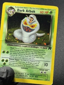 Dark Arbok 2/82 Team Rocket Holo - Picture 1 of 3