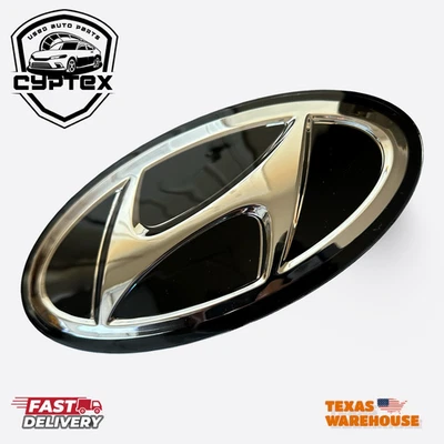 2020, 2023 Fits Hyundai Sonata Hybrid Front Grille Radar Compatible Emblem Logo - Image 1 of 4