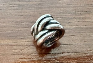 Original Pandora Sterling Silber 925 Vergissmeinknoten Charm 790484 ALE - Bild 1 von 4