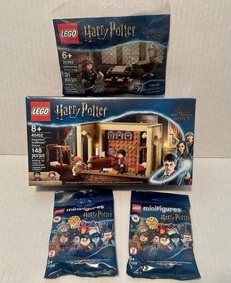 LEGO Harry Potter 40452 Hogwarts Gryffindor Dorms PLUS Polybag and CMF Minifigs - Image 1 of 4