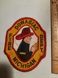 Vintage Dowagiac, MI City Fire Department Patch - Picture 1 of 2
