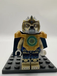 LEGO Leyendas de Chima Lagravis Minifigura LOC041 Armadura Pesada Rey León 70010 - Imagen 1 de 1
